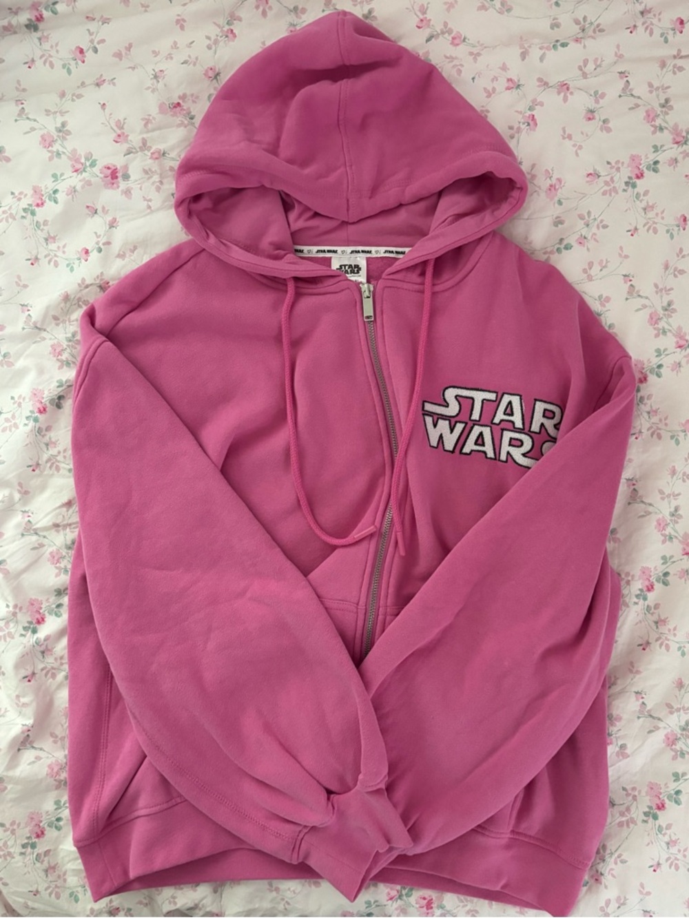 Pink Star Wars Disney hoodie